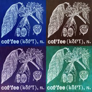Coffee - Vintage Botanical Pop Art