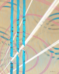Untitled (Blue Shards)