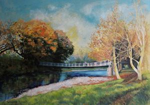 'Old Swing Bridge' By W F