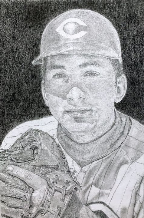 Baseball Legend Roberto Clemente - Johnny Praize - Drawings & Illustration,  Sports & Hobbies, Baseball - ArtPal