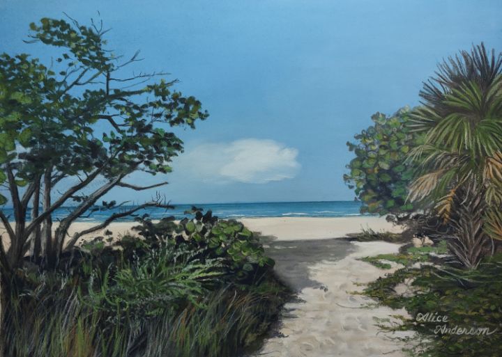 Escape to Honeymoon Island - Alice Artist Studio - Paintings & Prints ...