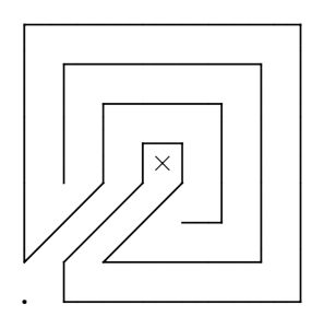 Basic Square Labyrinth, Completed