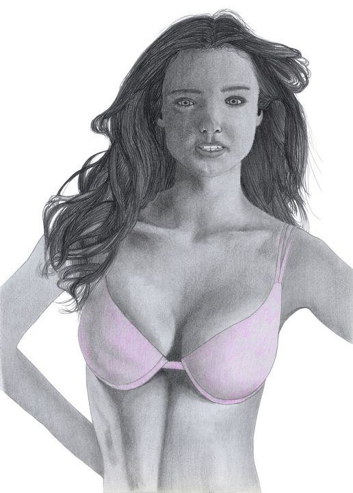 Pink Twisted Sketching Drawings Illustration People