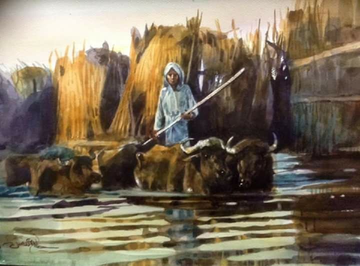 Iraqi Marshlands - Jasim Alfadhel Art