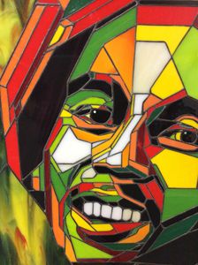 Bob Marley - Blashchuk Art Studio - Glass, Stained Glass - ArtPal