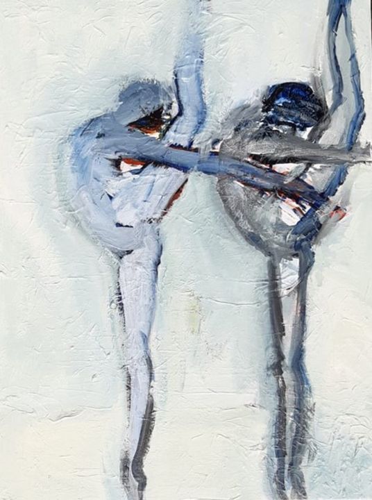 Blue Dancers - Joanna Glazer