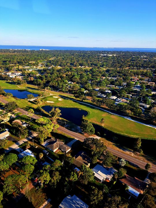 Lakewood Estates in St. Petersburg Dotted Line Art Photography