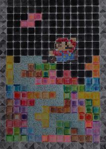 Tetris vs Snake vs Super Mario Bros - dART