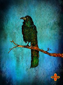 Emerald Raven by KC Krimsin