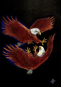Eagle Mates (revised) by KC Krimsin