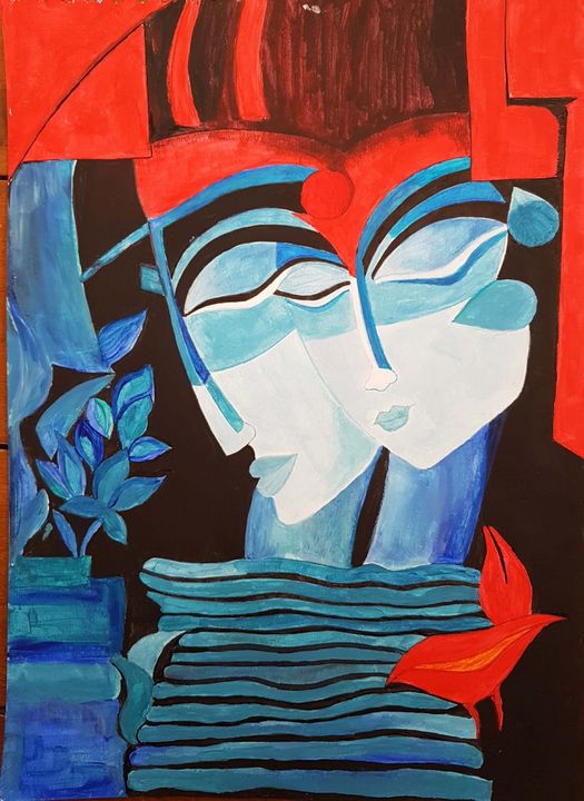 Acrylic Modern Art - Subhrata Art Gallery - Paintings & Prints