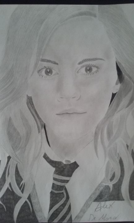 Emma Watson Drawing by Mohammad Hariz - Pixels