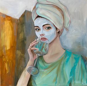 Contemporary oil painting