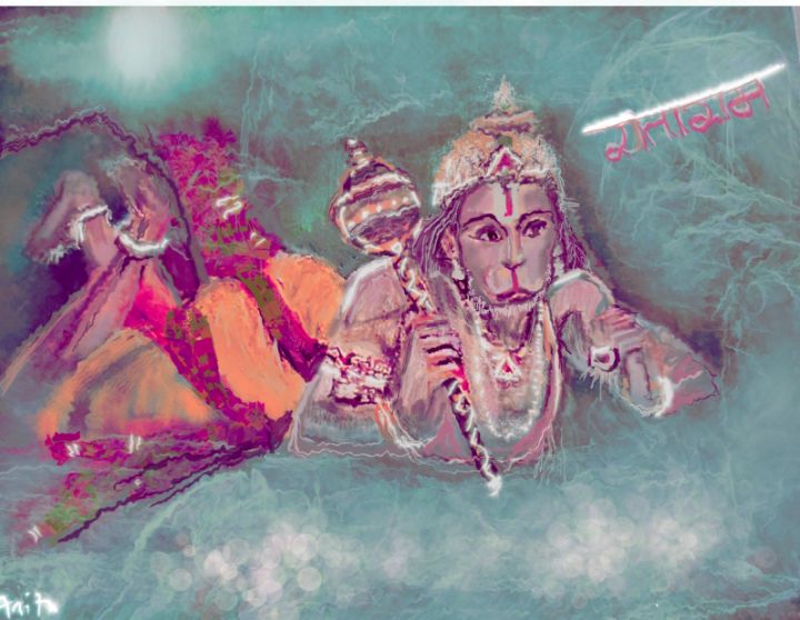 Flying hanuman HD wallpapers | Pxfuel