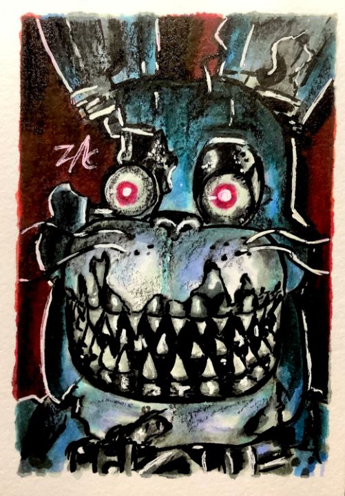 Nightmare Bonnie drawing