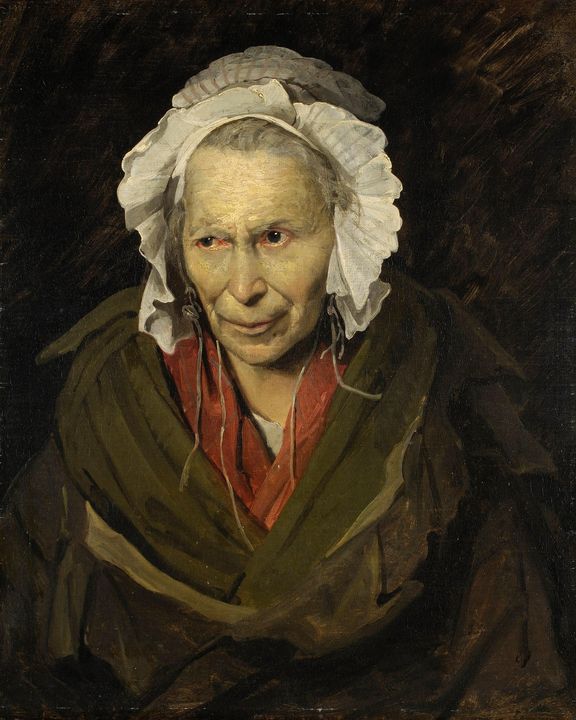 Théodore Géricault~The Monomania of - Canvas printing - Paintings