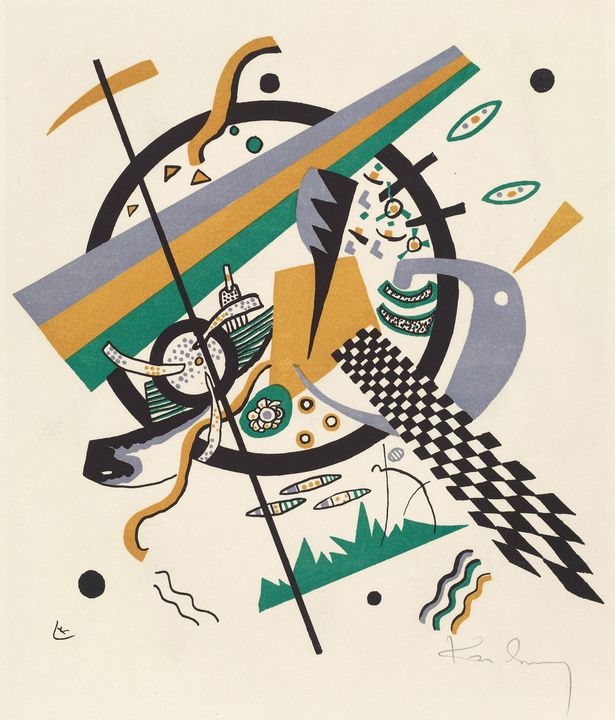 Wassily Kandinsky~Kleine Welten IV - Canvas printing - Paintings & Prints,  Ethnic, Cultural, & Tribal, African American - ArtPal