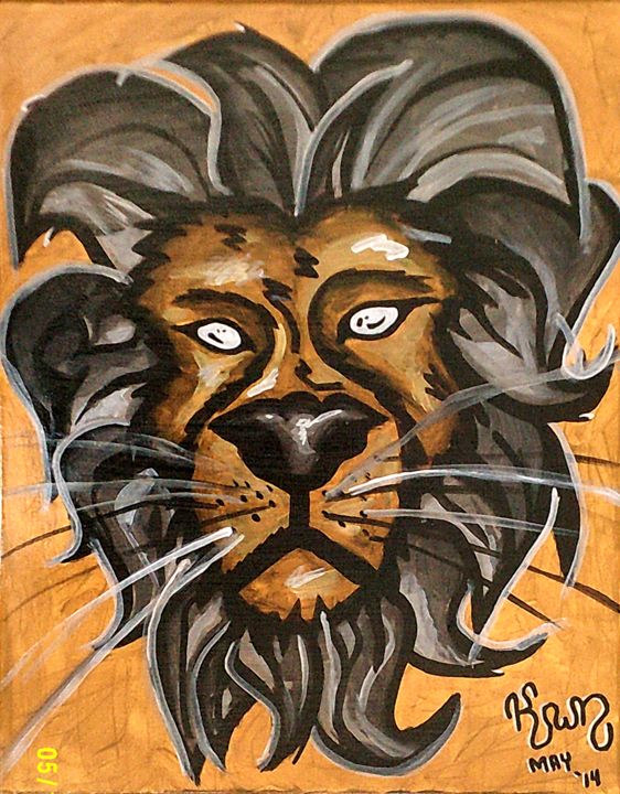 yellow lion - kwn