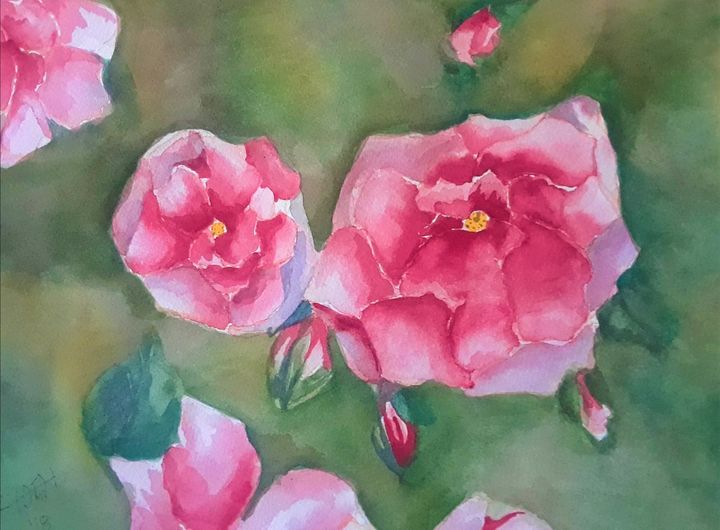 Roses - Kristal Melody Art