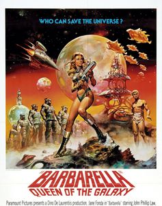 BARBARELLA vintage movie poster