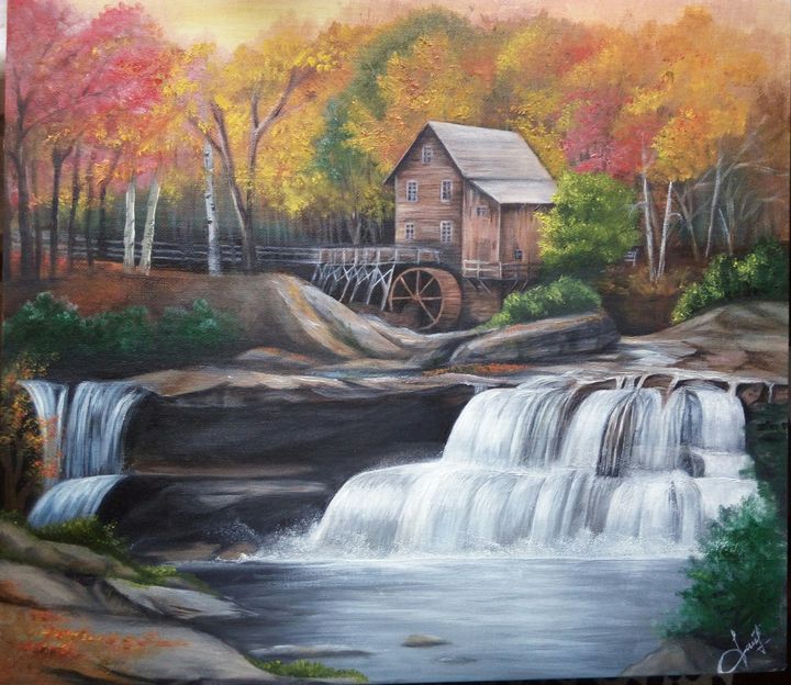 The West Virginia's Mill - Leyla Diamond Art - Paintings & Prints