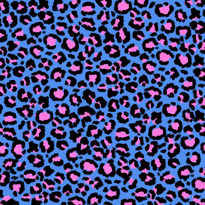 Leopard Pattern in Raspberry on Elec - ButterflyInTheAttic - Digital ...