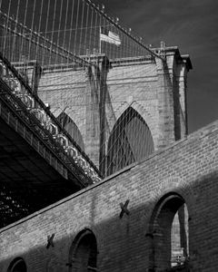 Brooklyn Bridge from Below