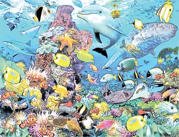 Sea Life Digital Art by Mark Taylor - Pixels