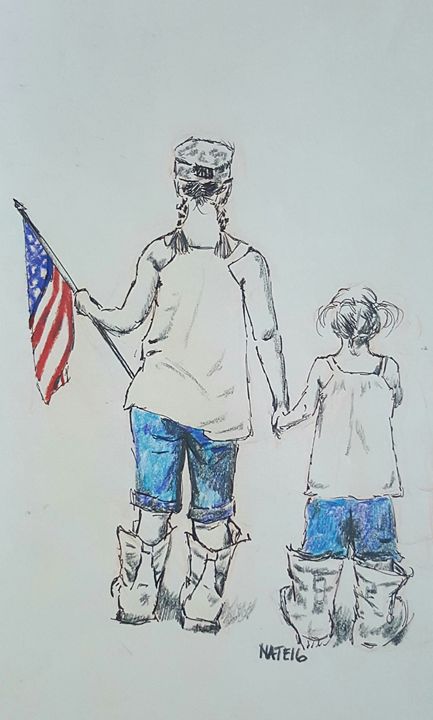 patriot - Peculiar art by Nate