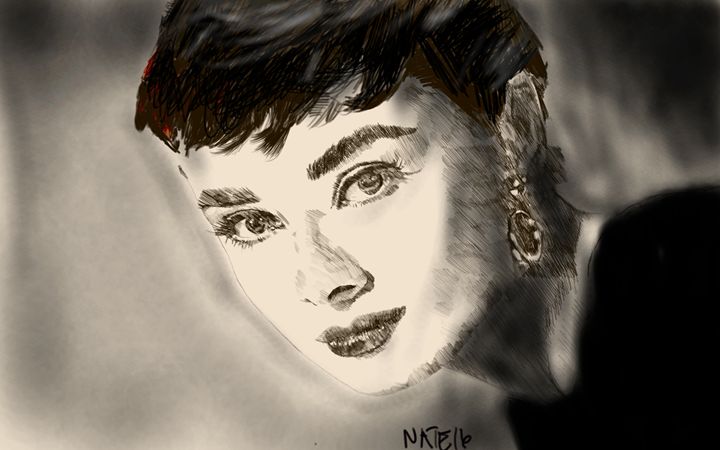 Audrey - Peculiar art by Nate