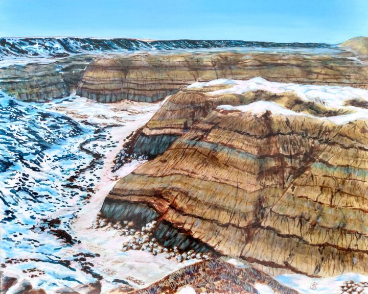 Horseshoe Canyon SvetroStudio Paintings & Prints, Landscapes