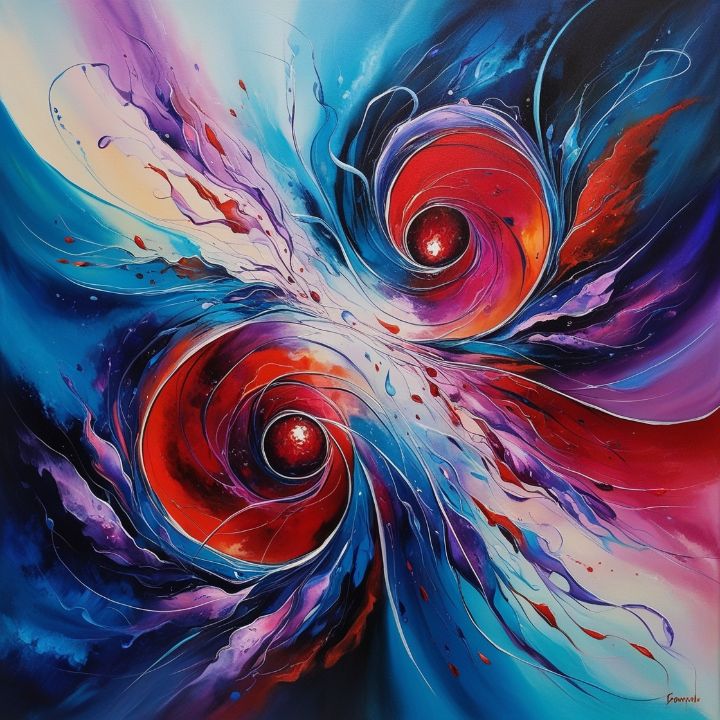 Eternal Bond - Canvas Dreams: Wall Art Wonders - Digital Art & AI ...