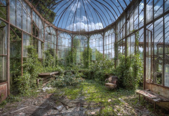 The Greenhouse - Abandoned Places - Kenneth Provost Photography 