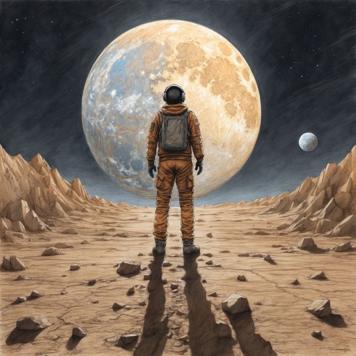 Moon Rockstar - TheAIronsmith - Digital Art & AI, Science & Technology ...