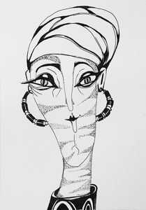 Woman in a turban