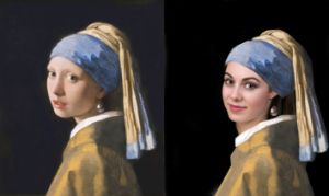 vermeer- girl with pearl earring - pop art portraits and others