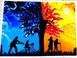 Father's day painting