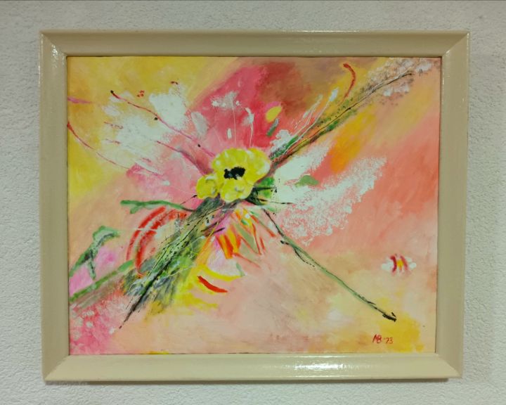 Yelow flower - Mitreski Art