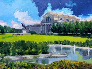 St. Louis City Art Museum - Paintings by John Lautermilch