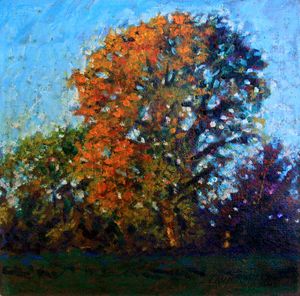 October Morning - Paintings by John Lautermilch