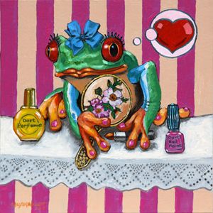 Cute colorful baby frogs - LAS - Digital Art, Animals, Birds, & Fish,  Reptiles & Amphibians, Frogs & Toads - ArtPal