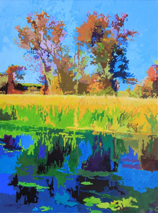 Fall At DePaul - Paintings by John Lautermilch