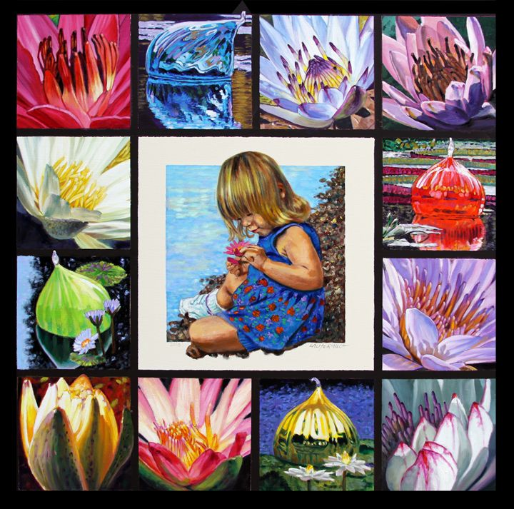 Discovering the Beauty of the Lily - Paintings by John Lautermilch
