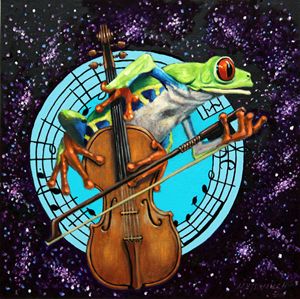 What's It All About Froggy? - Paintings by John Lautermilch