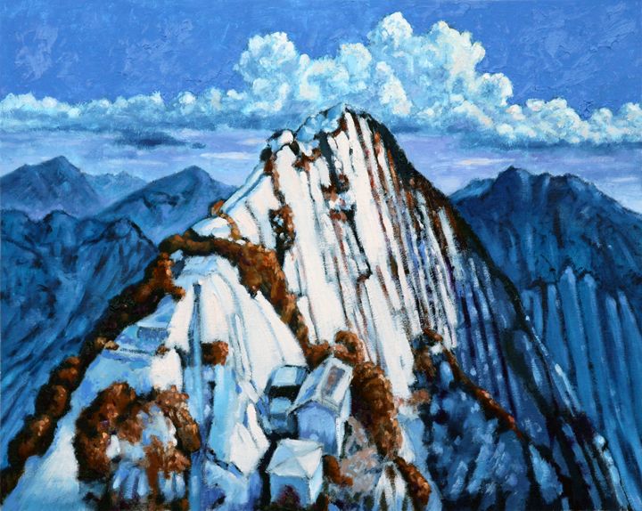 China's Mountains #2 - Paintings by John Lautermilch