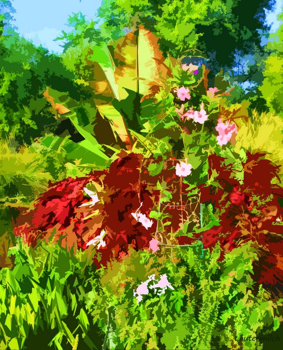 Garden Bouquet - Paintings by John Lautermilch