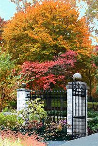 Garden Gate - Paintings by John Lautermilch