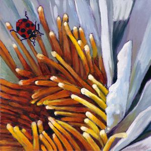 Little Lady Bug - Paintings by John Lautermilch