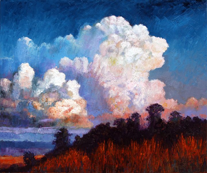 Storm Rolling In - Paintings by John Lautermilch