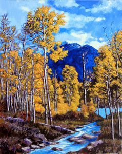Final Trip to Colorado - Paintings by John Lautermilch